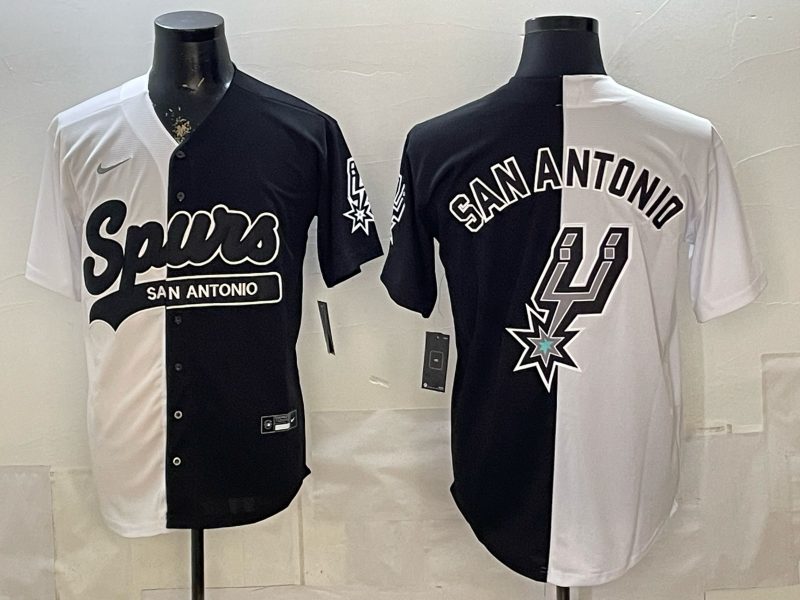 Men San Antonio Spurs blank white Season 2026 NBA Jersey 001